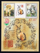 Nuova Zelanda 1999 Pets - Anno