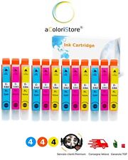 12 Cartucce per Epson XP - 540 530 630 635 640 645 830 900 7100 solo colori