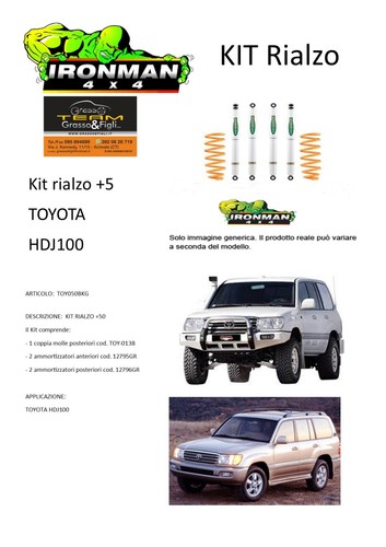 Kit rialzo off road - , for