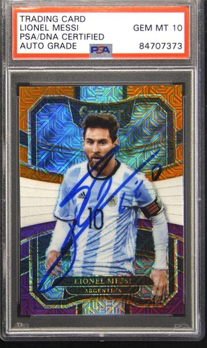 Lionel messi autografo firmato - lionel,