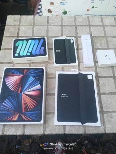 Ipad pro apple - ipad, scatole