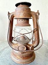 Lanterna lampada cherosene vintage vecchia rara Feuerhand Super Baby n.175 made Germany