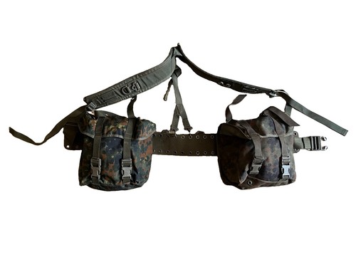 German army flecktarn webbing - flecktarn,