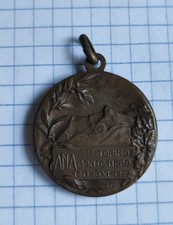 WW1  Medaglia Bronzo Alpini  A.N.A. Torino 1922 Monte Nero incisore Canavotto