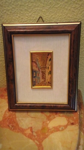 Coppia quadretti foglia oro - coppia,