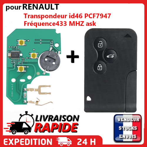 Carte vierge transpondeur - carte,