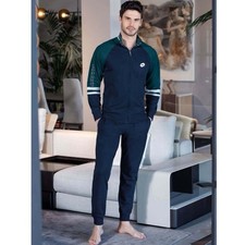 TUTA UOMO LOTTO FELPATA CON