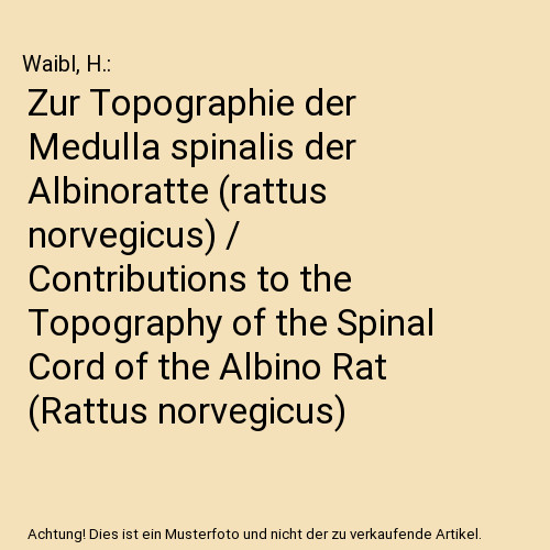 Zur topographie der medulla - zur,