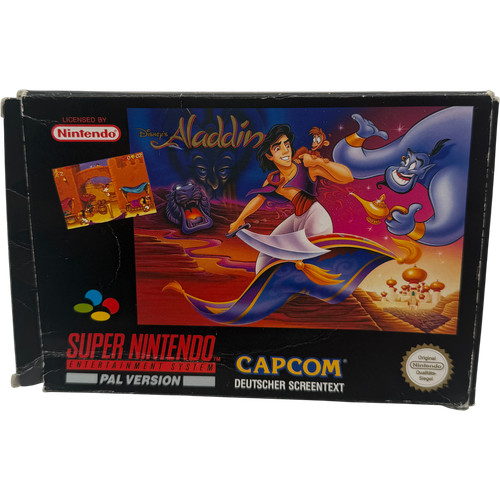 Disney aladdin gioco snes - disney,