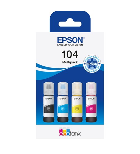 104 ecotank colour multipack - 104,