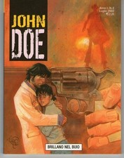 John Doe 2 - Brillano bel buio - Eura Editoriale - Autografato da Walter Venturi