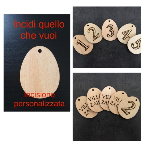 Idea regalo legno incisione - idea,