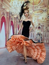 Abito da sera nero pesca fatto