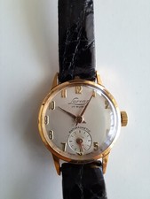 Lorenz Orologio Donna Oro Giallo E Cinturino In Coccodrillo