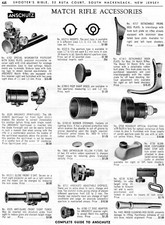 1963 Stampa Pubblicità di Anschutz Match Accessori Fucile
