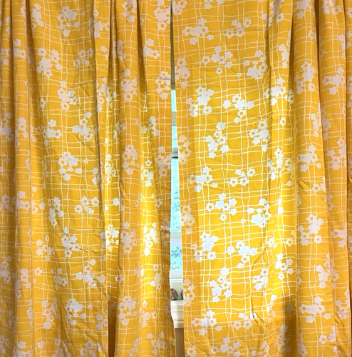 Tende vintage giallo - tende, mcm