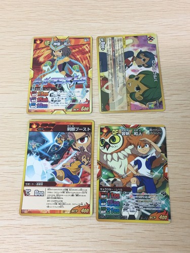 Inazuma undici carte set - inazuma, 4