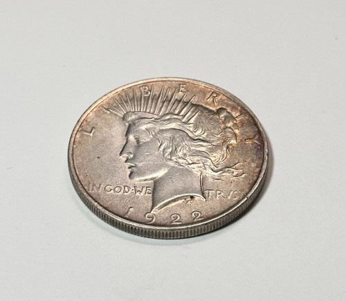 1922 liberty peace silver - 1922-p,