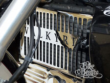 HONDA F6C VALKYRIE GL1500C & INTERSTATE CROMO COPRIRADIATORE PROTEZIONE GRIGLIA PANNELLO