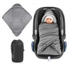 ZAMBOO Coperta Ovetto Neonato con Aperture per Cinture 3 Punti