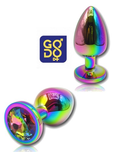 Plug anale metallo grande - plug,
