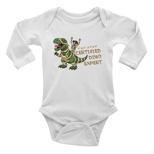 Body gilet crescita - crescita, dino
