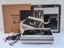 Technics SL-10 Giradischi Automatico Trazione Diretta Tracciamento Lineare Cartuccia Shure