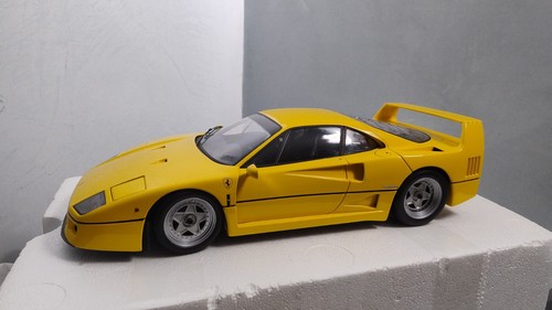 Kyosho ferrari f40 yellow - kyosho,