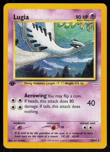 Pokemon lugia neo - 20/64,