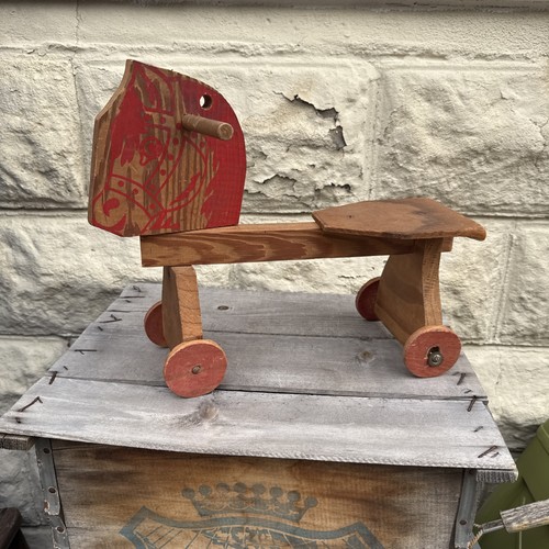 Cavallo legno vintage - cavallo,