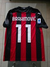 maglia calcio milan Ibrahimovic da campo