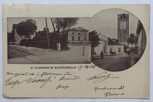 Cartolina san floriano - cartolina,