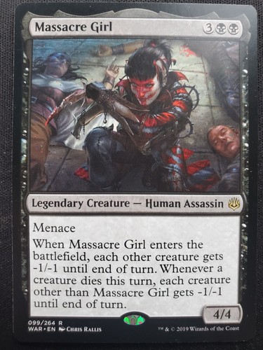 Massacre girl war - -, the