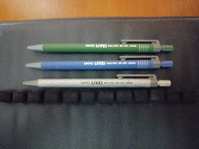 Penne sfera vintage Ohto live da 10pz refill blu fusto v/Colori come foto