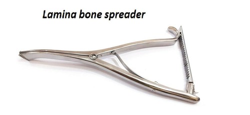 Spargi lamina ortopedica