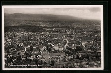 Cartolina Landau / Palatinato, veduta del luogo vista dall'aereo 