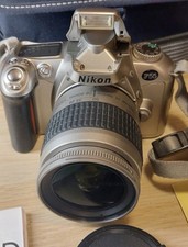 Nikon F55 argento + obiettivo