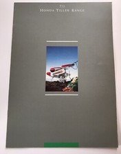 HONDA Tiller Range brochure