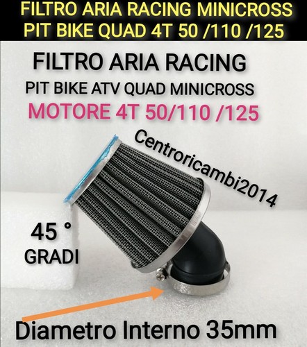 Filtro aria racing minicross - filtro,