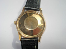 OROLOGIO DA POLSO AUTOMATICO MARCATO ORO MASSICCIO 9ct anni 60 FINE GENT'S RONE - IMBALLATO
