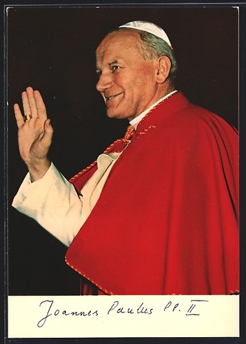Cartolina papa giovanni - cartolina, paolo