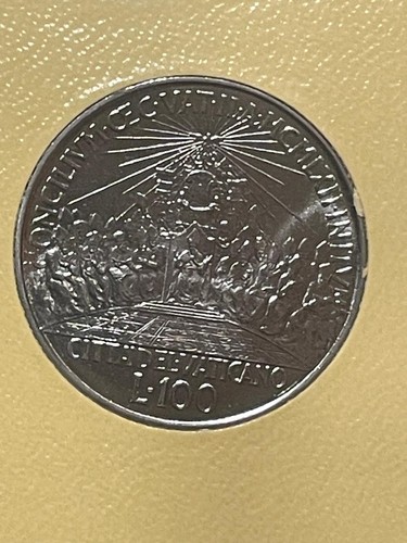 Moneta vaticano 100 - vaticano, lire