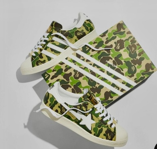 Adidas bape camo superstar - adidas,