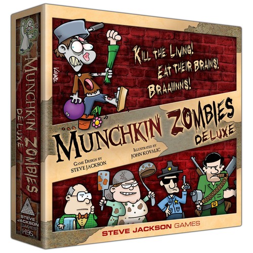 Munchkin zombies deluxe gioco - zombies,