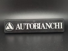 AUTOBIANCHI 150MM SAIT LOGO SIGLA EMBLEMA FREGIO STEMMA SCRITTA TARGHETTA BADGE