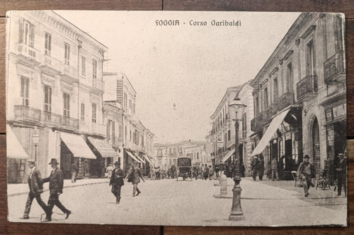 1908 foggia scena vita - scena, di