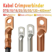 Capicorda DTG 10 mm² fino a 400 mm² cavo tubo connettore a crimpare connettore cavo