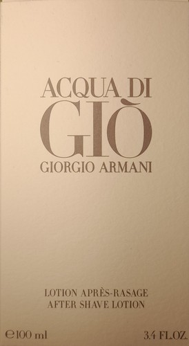 Acqua giò lozione - acqua, di