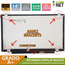 Monitor Schermo LCD da 14 pollici per HP A0Y15LA 40 pin HD