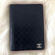 Cover notebook CHANEL bicolore